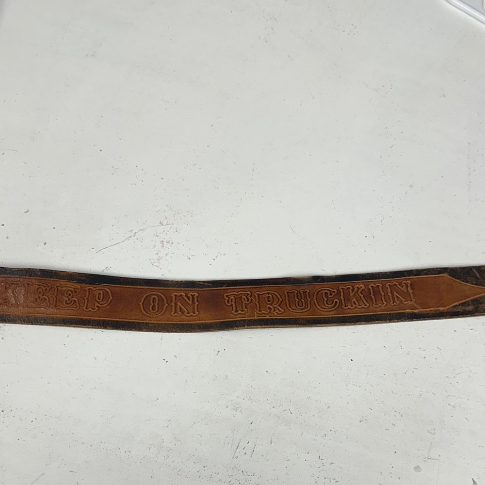 Vintage Keep on Truckin’ belt 70s
